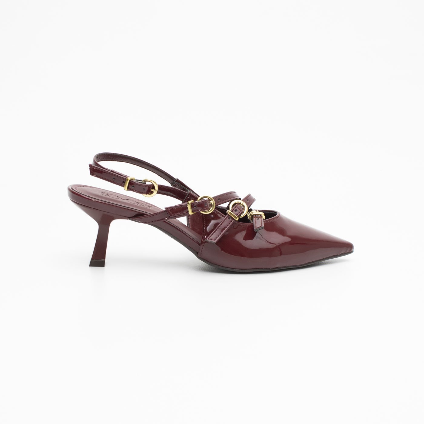 Slingback Diana Verniz Cereja