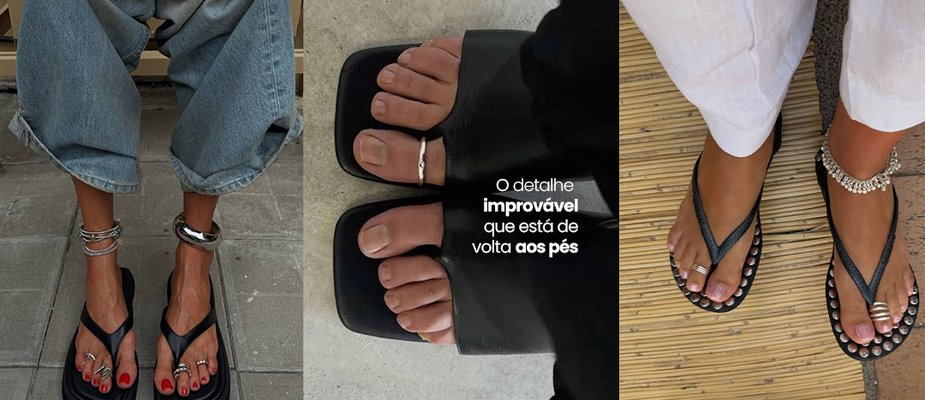 Ring Toe: o detalhe improvável que voltou à moda
